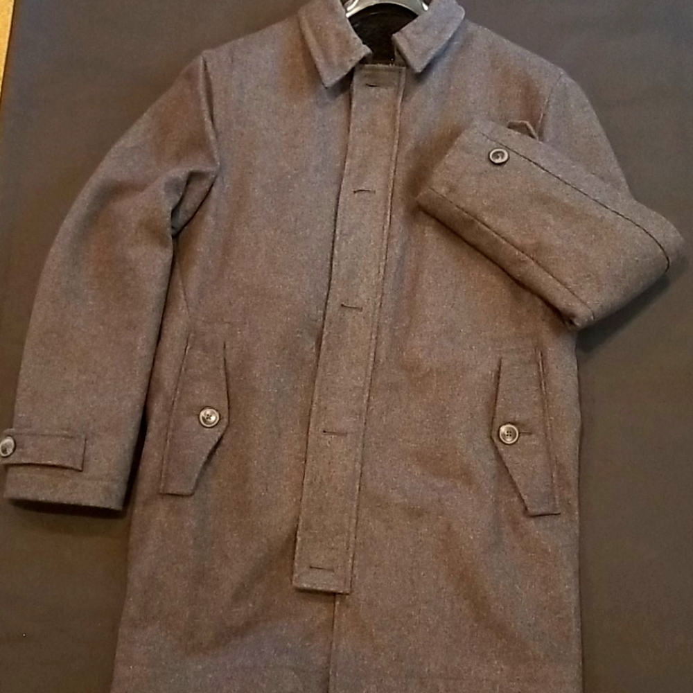 Gap wool blend car coat